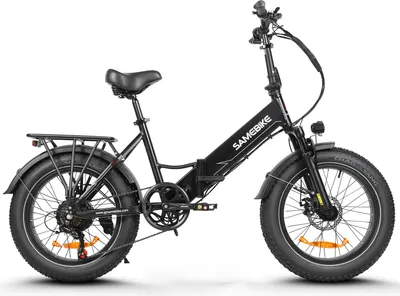 Produktbild von LED Fat Tire E-Bike faltbares Elektrofahrrad, 20-Zoll-Elektro-bike,klapprad, 36 V 13 Ah Elektrofahrräder, NFC-Fernbedienung,Klapprad City E bike