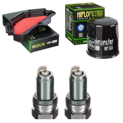 Produktbild von Service-Kit für Kawasaki ER-6F 650 F ABS 2014-2017 Filter Zündkerzen von pamoto - Neu