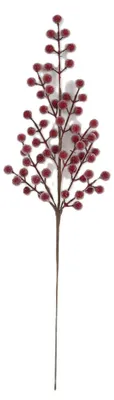 Produktbild von TrendLine Deko-Zweig 60 x 15 cm rot