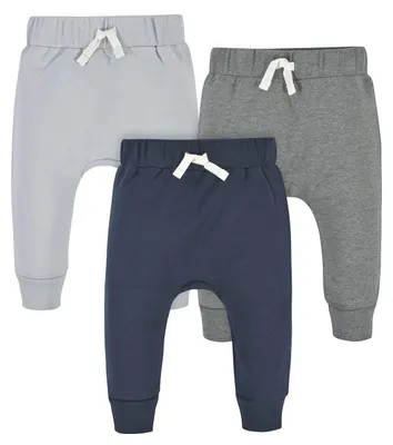 Obrázek produktu pro Kalhoty na jogging pro kojence značky Gerber, balení 3 kusů