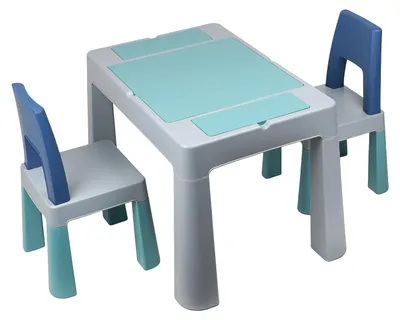 Image de Table d'activités multifonctionnelle Thermobaby Multiplay, avec 2 chaises