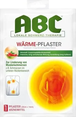 Immagine prodotto di Hansaplast med Abc cerotti termici Capsicum 1 pz