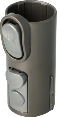 Produktbild von vhbw Staubsauger Adapter kompatibel mit Dyson DC23, DC32, DC29, DC22, DC29T2, DC23T2, DC24, DC26, DC19T2, DC33c, DC36 (Alt auf Modern) - schwarz / rot