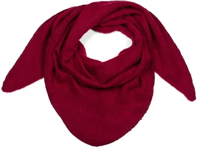 Produktbild von styleBREAKER Damen Strick Dreieckstuch meliert | großes Halstuch 188x80 cm | weiche Viskose & Wolle | wärmendes Schultertuch für Herbst & Winter