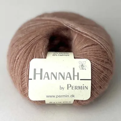 Produktbild von Hannah by Permin – Luxusgarn aus Wolle, Seide & Kaschmir (23 mocha mousse)