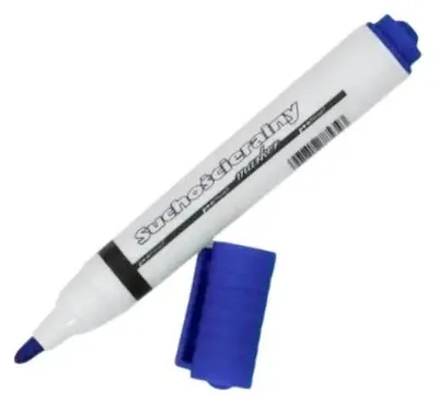 Produktbild von Blauer Whiteboard-Stift (12 Stück) – Penword