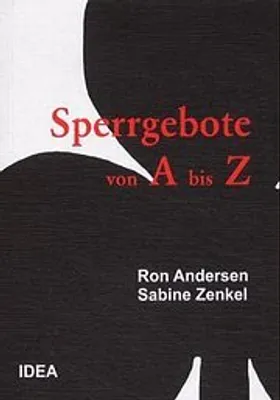 Produktbild von Andersen, R: Sperrgebote von A bis Z