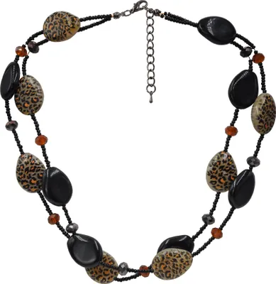 Produktbild von Steuer Modeschmuck Collier Metall 53cm mehrfarbig 445050116
