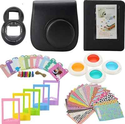 Obrázek produktu pro Sada příslušenství pro Fujifilm Instax Mini 8/9 - černá
