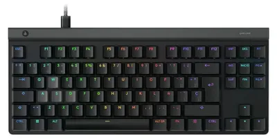 Produktbild von Logitech G G515 RAPID TKL, Kabelgebunden, USB, Mechanischer Switch, QWERTY, RGB-LED, Schwarz