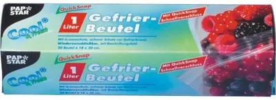 Produktbild von Papstar 14193, 1 l, Transparent, 200 mm, 180 mm, 20 Stück(e), Box