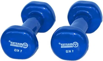 Produktbild von Famanu Fitnesshalter 2 x 1 kg - Set von 2 in Blau