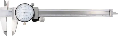 Produktbild von FORMAT Uhrmessschieber 150 mm 1/100, Messbereich:150 mm, Skalenwert:0,02 mm