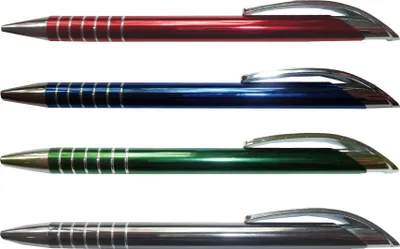 Produktbild von 4x Kugelschreiber aus Metall / im eleganten Design / 4 Farben