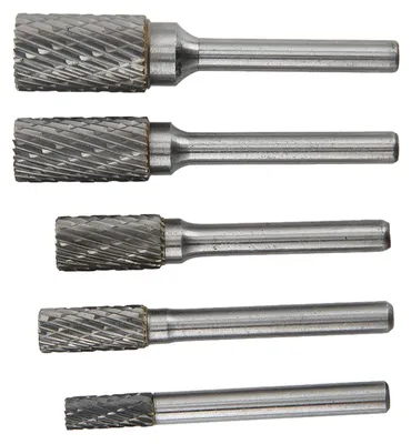 Produktbild von Doppelschneider Hartmetallfräser Set - 6 mm - Für Schleifen und Bearbeiten