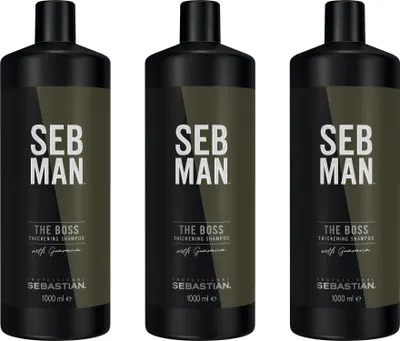 Produktbild von The Boss Thickening Shampoo 3x1000 ml