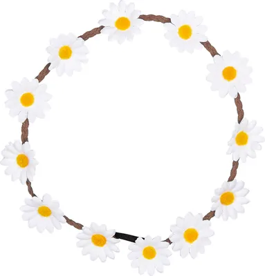 Produktbild von Blumenhaarband weiße Blüten