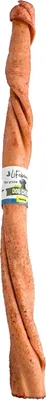 Produktbild von IMKERSHOP Kauartikel für Hunde – Stäbchen - Hundesnack – In Form eines Knochens – Kalbsleder, Geschmack Lammfleisch, Größe 25,4 cm