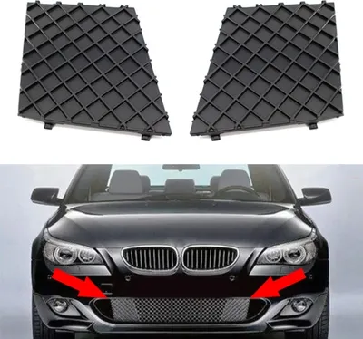 Image de Pre BMW E60 2003-2010 1 paire de pare-chocs avant pour voiture 51117897184