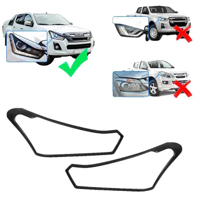 Immagine prodotto di Coperture per luci posteriori, realizzate in ABS resistente, facili da installare. Set di 2 coperture per fari
