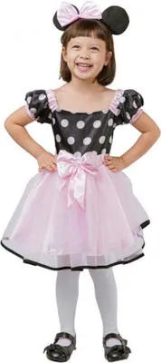 Produktbild von Halloween Pink Mauskostüm 92/104 cm