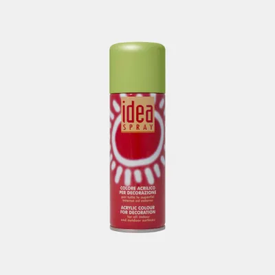 Obrázek produktu pro Dekorativní barva a lak ve spreji MAIMERI Idea Spray 200 ml - Žlutozelená