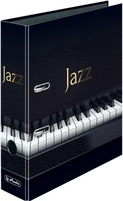 Produktbild von Herlitz Motivordner / DIN A4 / 80mm breit / "Jazz"