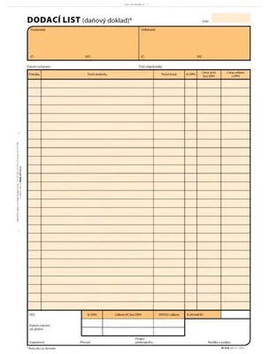 Produktbild von 1076 - Lieferschein A4, 100 Blatt, NCR