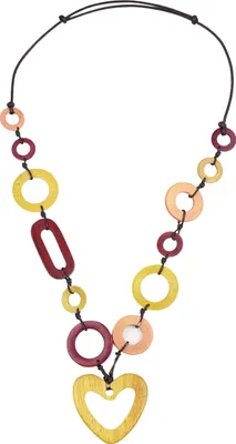 Produktbild von Lange Kette Baguio mit Herzanhänger von collezione alessandro
