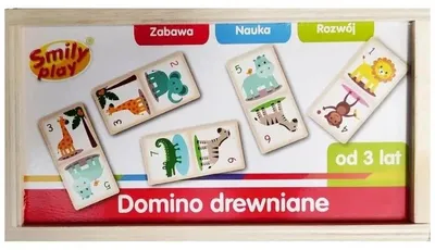 Obrázek produktu pro Dřevěné domino - Smily Play