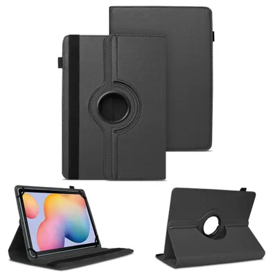 Produktbild von Tablet Hülle für Samsung Galaxy Tab S6 Lite Schutzhülle Tasche Cover DrehbarFarben:Schwarz