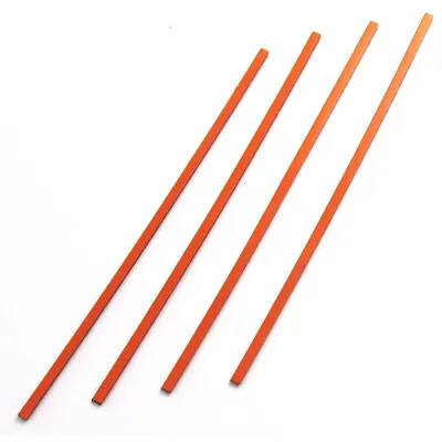 Produktbild von Magnetische Abschnitte 60x9x2mm VE=10 Stück orange