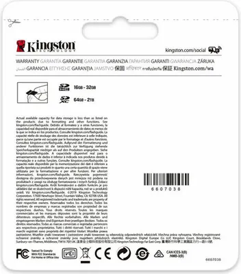 Obrázok produktu pre Kingston Technology Canvas Go! Plus 512GB SDXC Canvas Go Plus 170R C10 UHS-I U3 V30