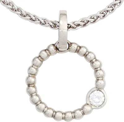 Produktbild von JOBO Anhänger 950 Platin 1 Diamant Brillant 0,05ct.