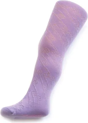 Produktbild von Baby-Jacquard-Strumpfhose New Baby lila, Gr. 128 (7-8 rokov)