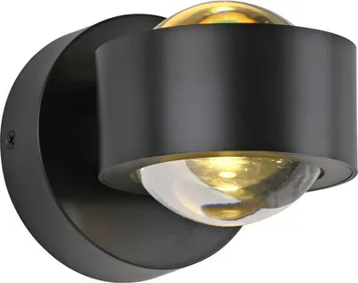 Zdjęcie produktu dla JUST LIGHT AKKU-CHIA LED – kinkiet na baterie, ciepłe białe światło, z funkcją ściemniania, 2 W, podwójny, czarny, 19330-18