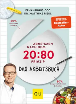 Produktbild von Abnehmen nach dem 20:80-Prinzip - Das Arbeitsbuch