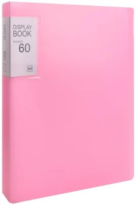 Obrázok produktu pre Prezentačná mapa A4 ružová s 60 prehľadmi