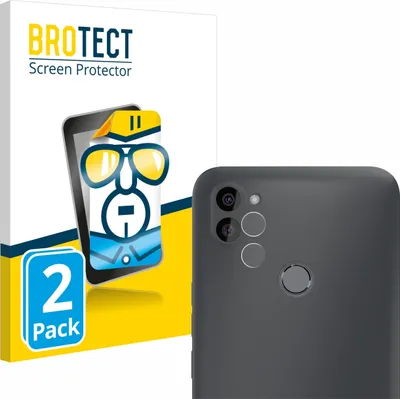 Produktbild von 2x Für Gigaset GS5 Lite (Display+Kamera) Schutzfolie BROTECT Displayschutz Display Schutz Folie Klar Transparent