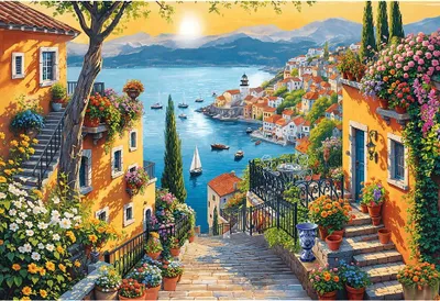 Zdjęcie produktu dla PUZZLE 1500 Nadmorski widok 26216