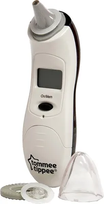 Produktbild von Tommee Tippee Digital EAR Thermometer 42302071 Infrarot-Fieberthermometer, Ohrmessung, Speicherfunktion