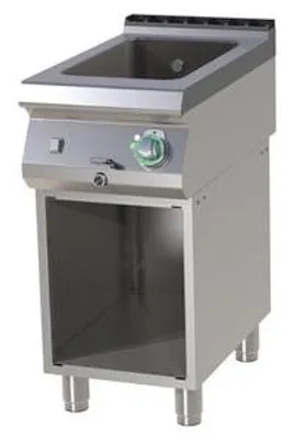 Produktbild von Gastro Bain-Marie | Warmhaltebecken | 1 x GN 1/1 | Standgerät | 30 bis 90 °C | Speisenwärmer Wasserbad