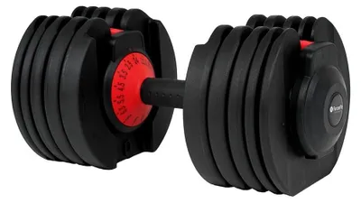 Image de Haltères réglables de 24 kg - Supports pour entraînement de force - Appareil de fitness compact