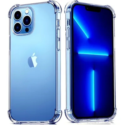 Produktbild von iPhone 13 Pro Max Hülle Silikon Case Schutzhülle Transparent Klar Durchsichtig