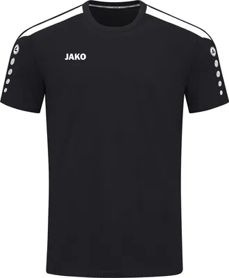 Produktbild von JAKO Uni T-Shirt Power, Farbe:schwarz, Größe:M