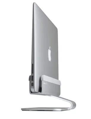Obrázek produktu pro Rain Design mTower, Stojan pro laptop, Stříbrná, Hliník, 27,9 cm (11"), 43,2 cm (17"), 279,4 - 431,8 mm (11 - 17")