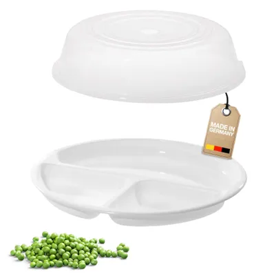 Obrázek produktu pro Sada pro mikrovlnnou troubu Westmark, dvoudílná, talíř na menu a kryt, Ø 25 cm,1 x 2240227