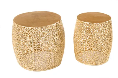 Produktbild von Couchtisch 40cm Gold Design Tisch Modern Wohnzimmer JETZT KAUFEN