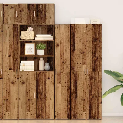 Image de Maison Exclusive - Meuble haut Altholz, dimensions : 30 x 42,5 x 185 cm