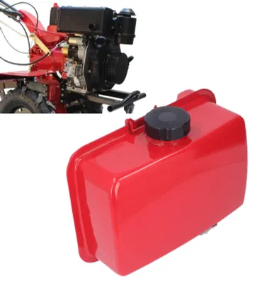 Benzintank 5,5 L Eisen rot für Motorsense 186F–195F